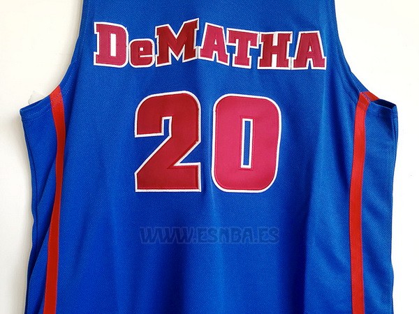 Camiseta NCAA Washington State Dematha Markelle Fultz #20 Azul